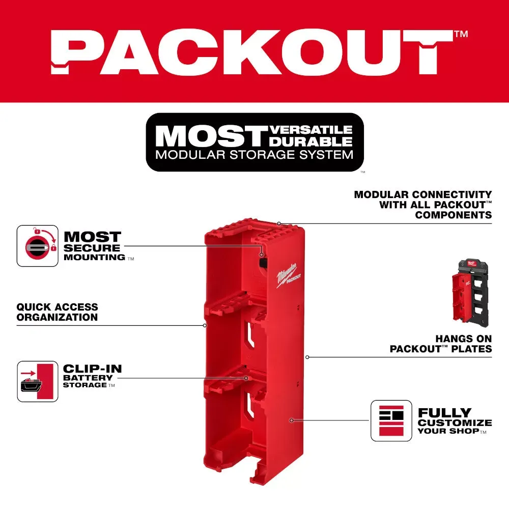 Milwaukee 48-22-84CBS Shop PACKOUT Heavy Duty Cabinet / Drill Storage Kit