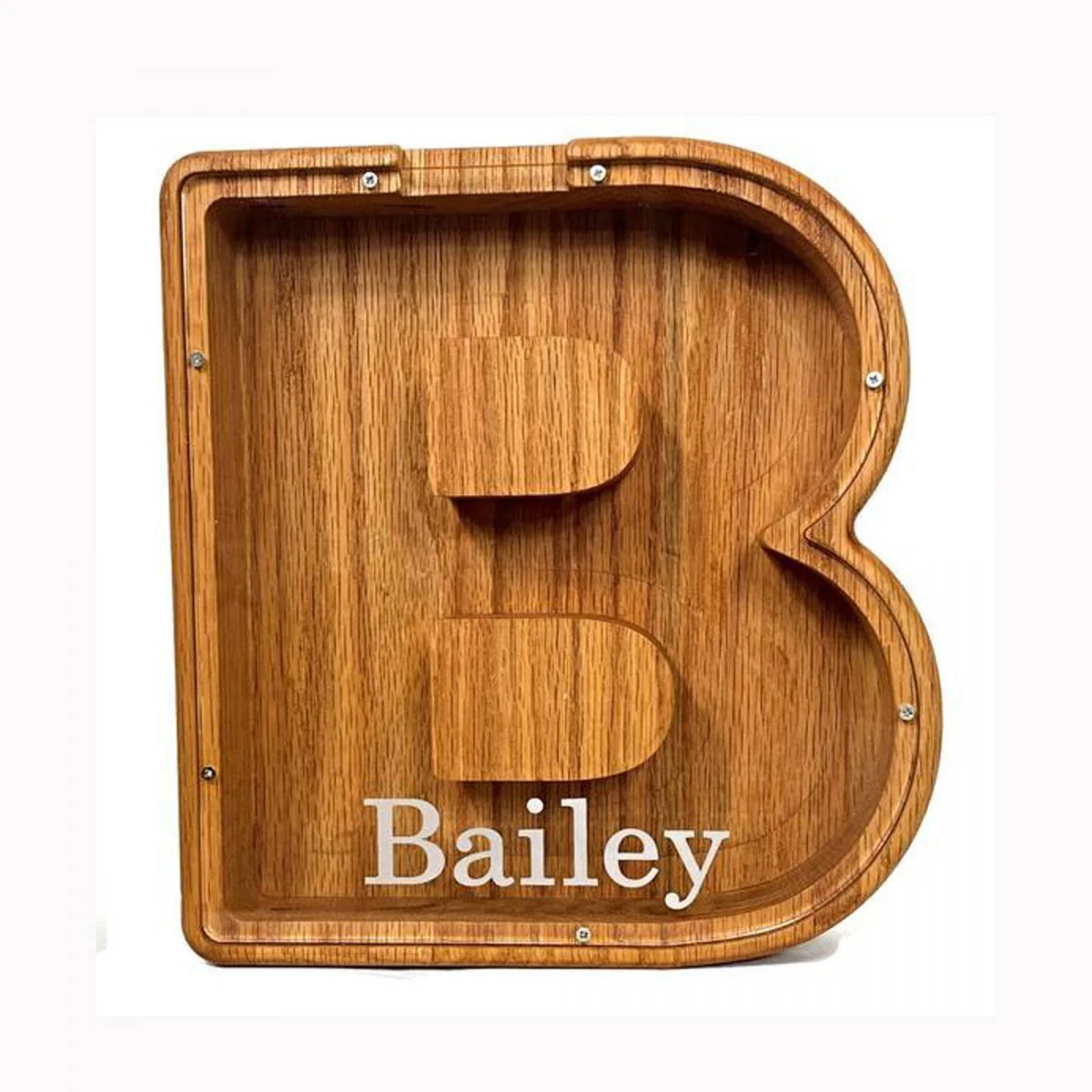 🎄Christmas fire sale💞Personalized Boy/Girl Piggy Bank - Wood Gift For Kids🎁