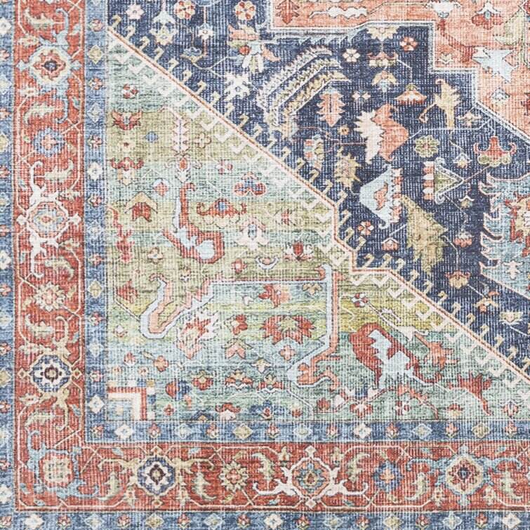 Heyward Orange/Beige Rug