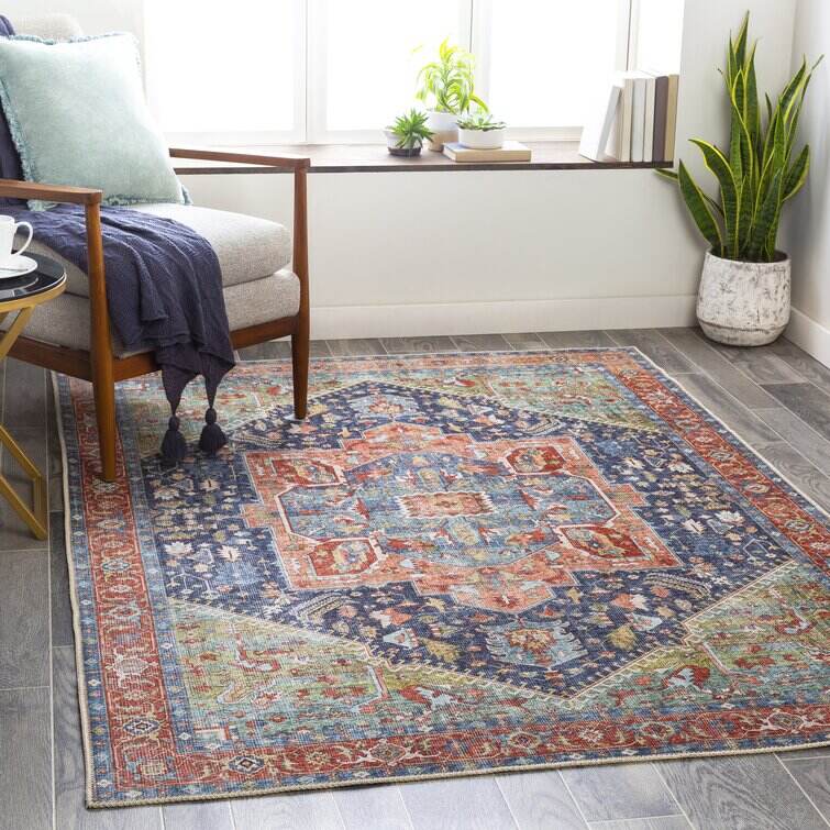 Heyward Orange/Beige Rug