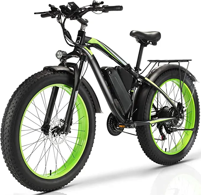 🎉( CLEARANCE SALE ) 🎉✨Wide tire electric bike with 2000W 48V/17.5Ah removable battery 35MPH✨