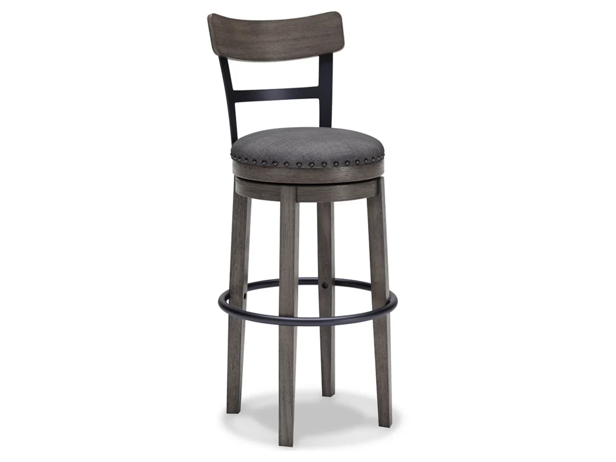 Valebeck Counter Height Upholstered Swivel