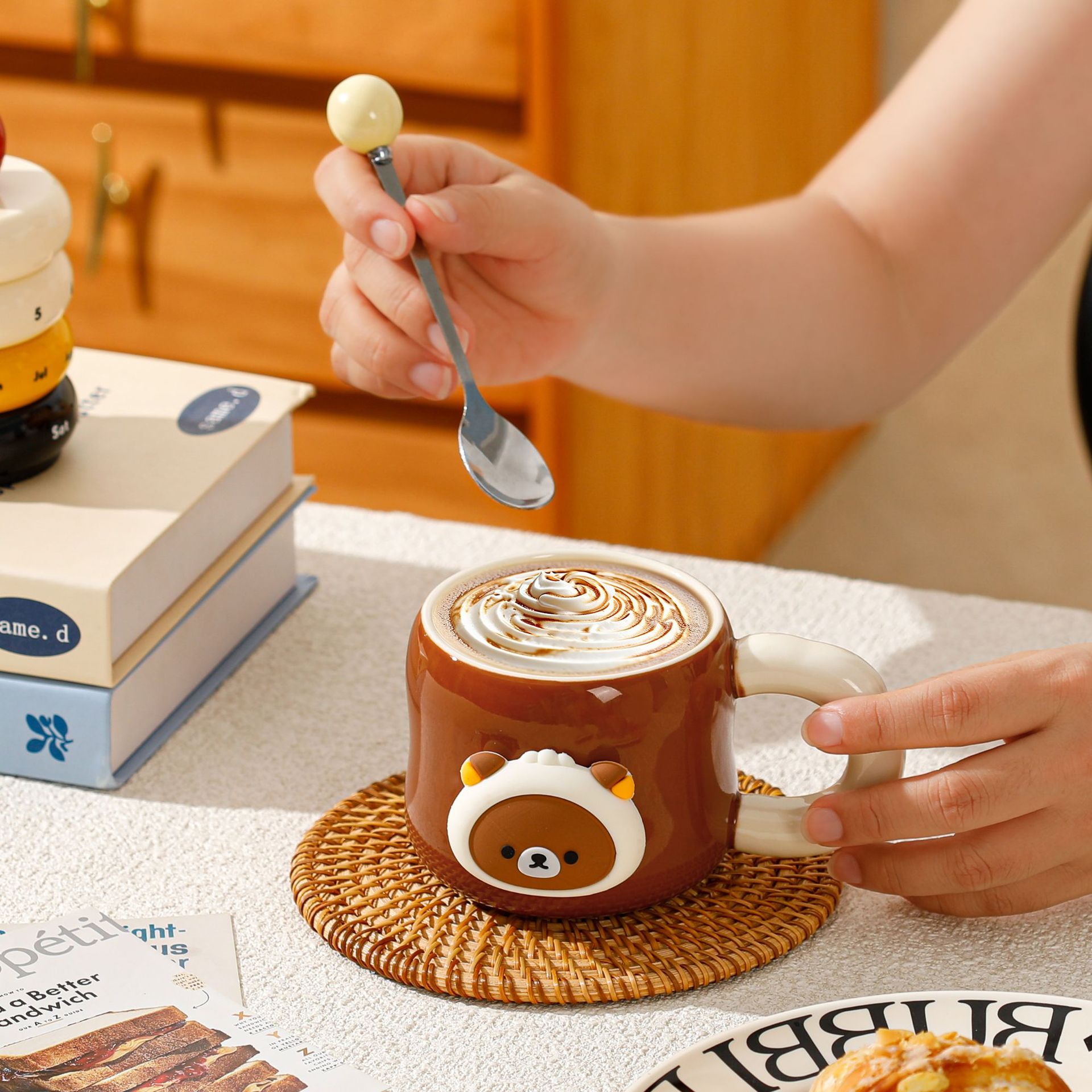 Bear Cartoon Ceramic Mug