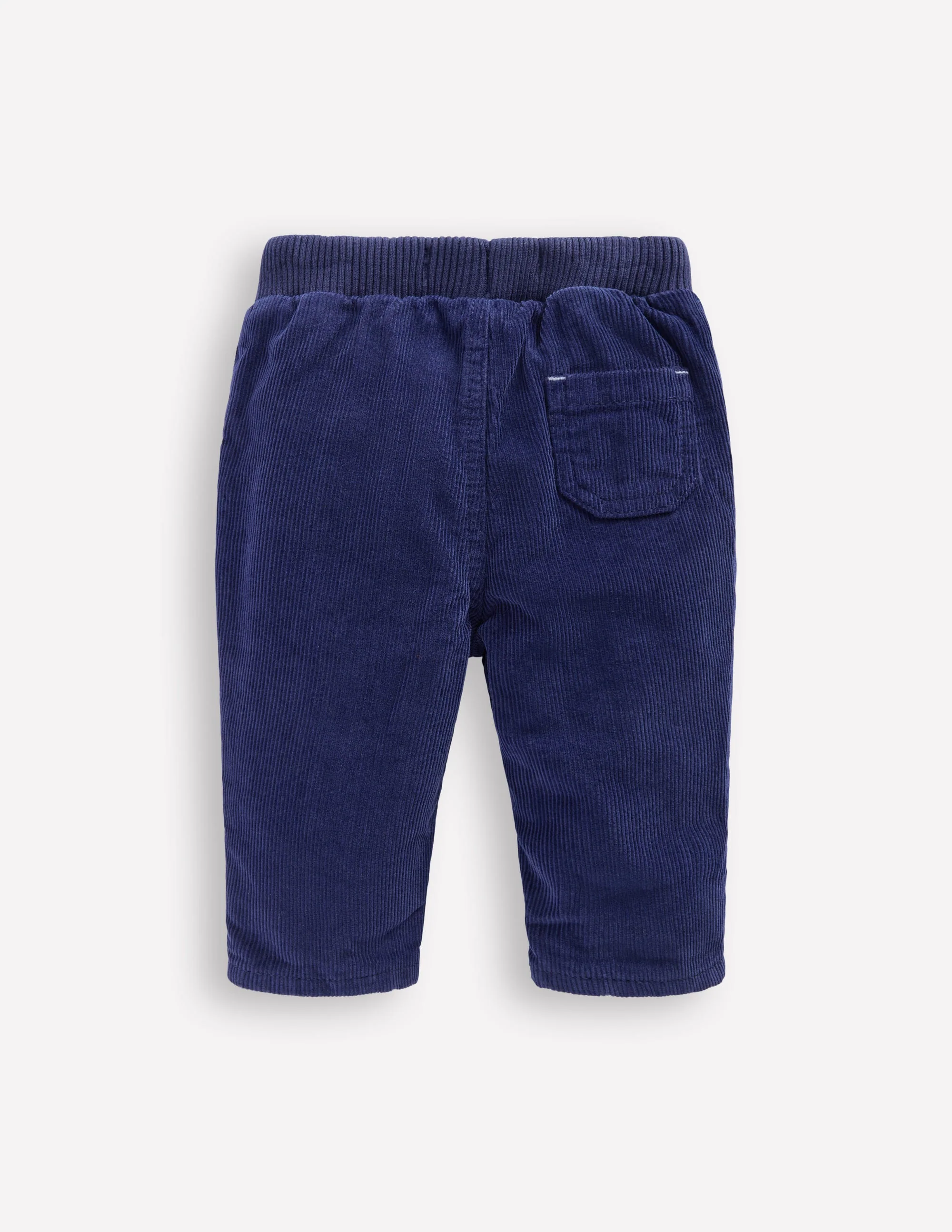 Cosy Lined Pants-Navy