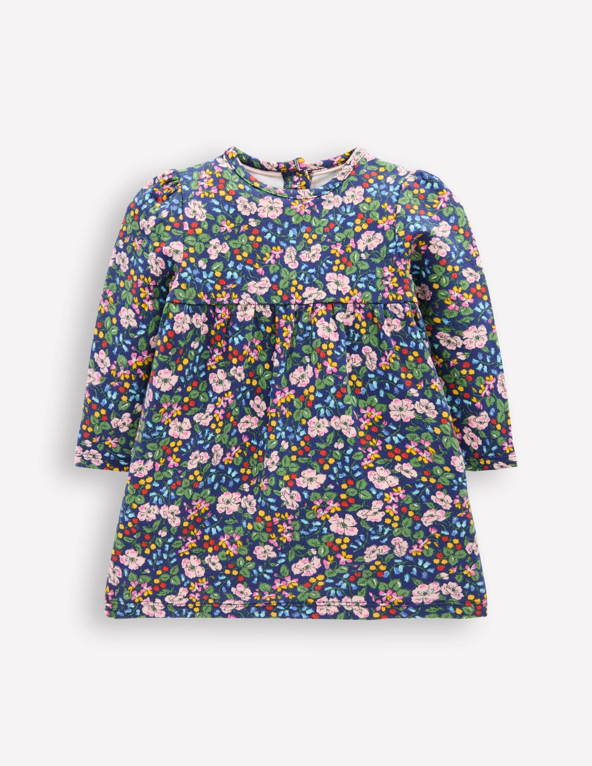 Sweatshirt Dress-Twilight Berry Floral
