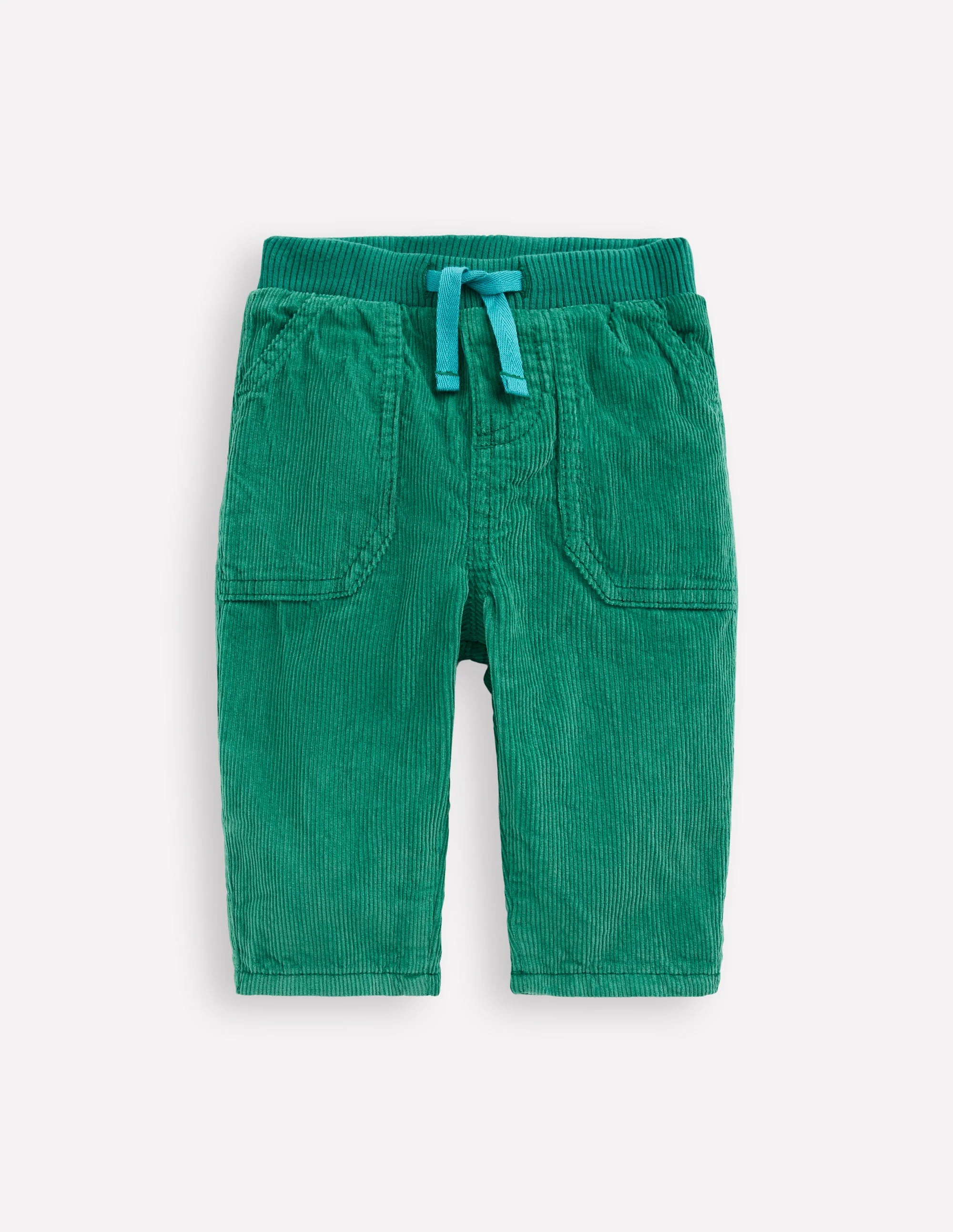 Cosy Lined Pants-Jewel Green