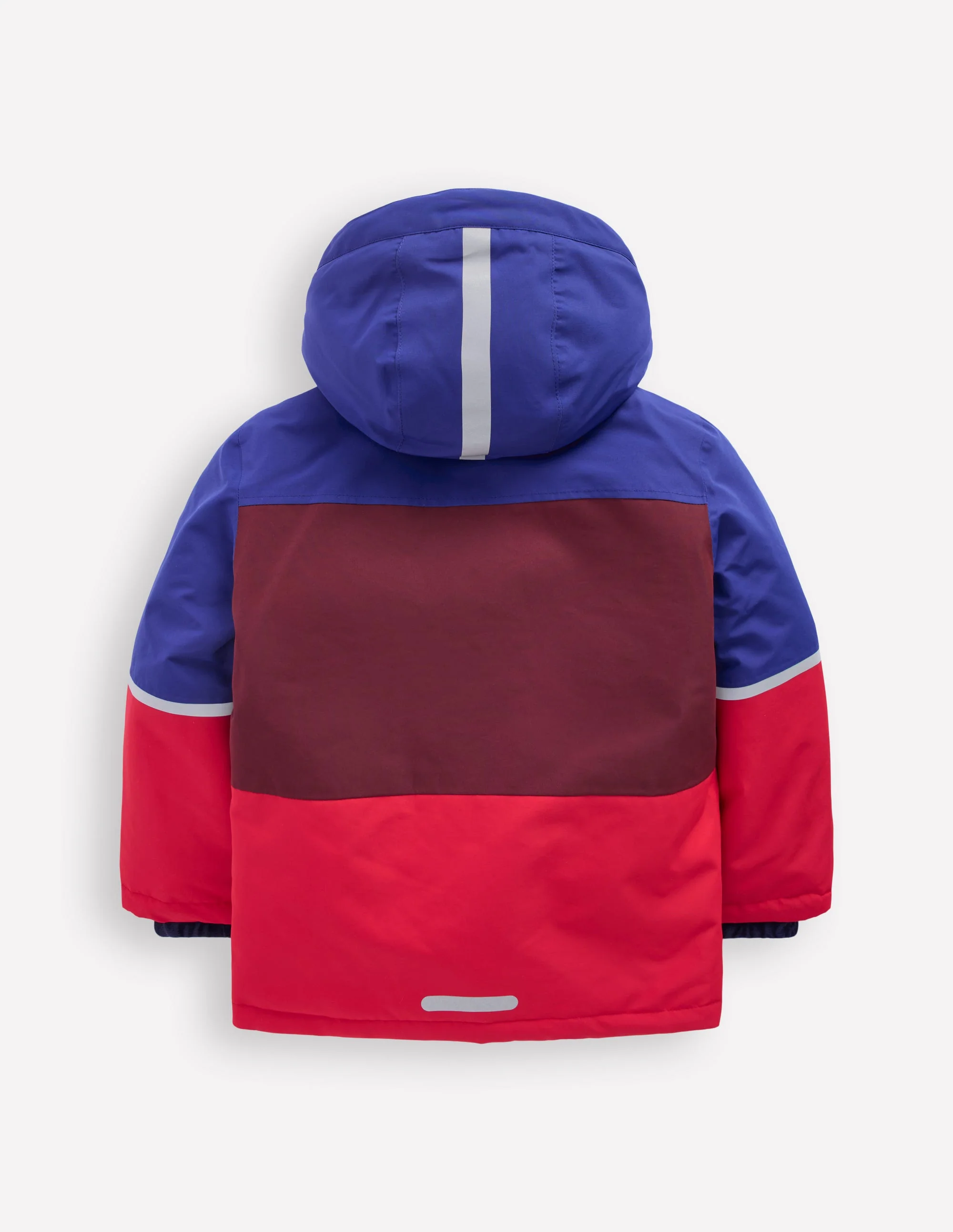 All-weather Waterproof Coat-Red Chevron Colourclock