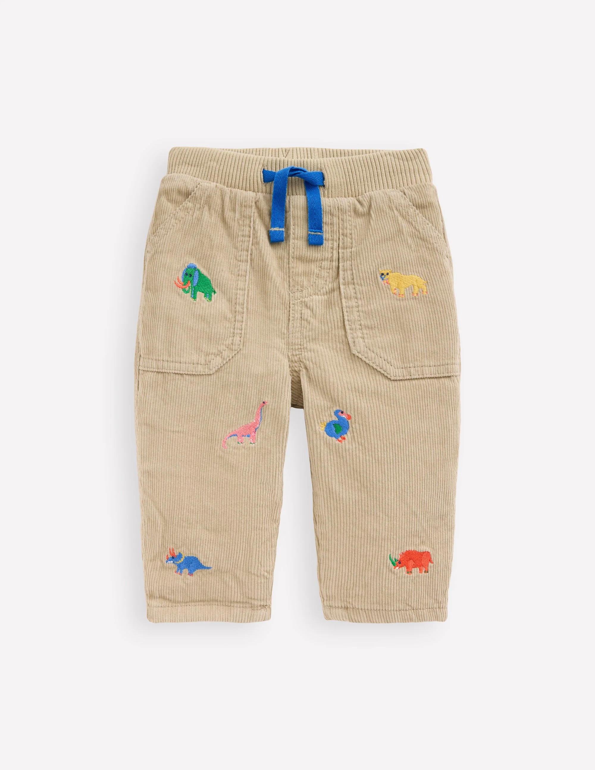 Cosy Lined Pants-Prehistoric Embroidery
