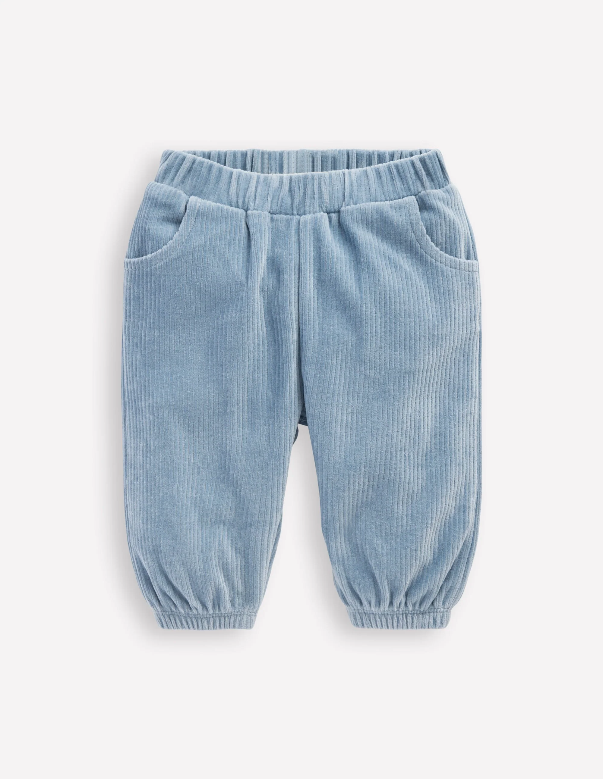 Jersey Cord Pants-French Blue