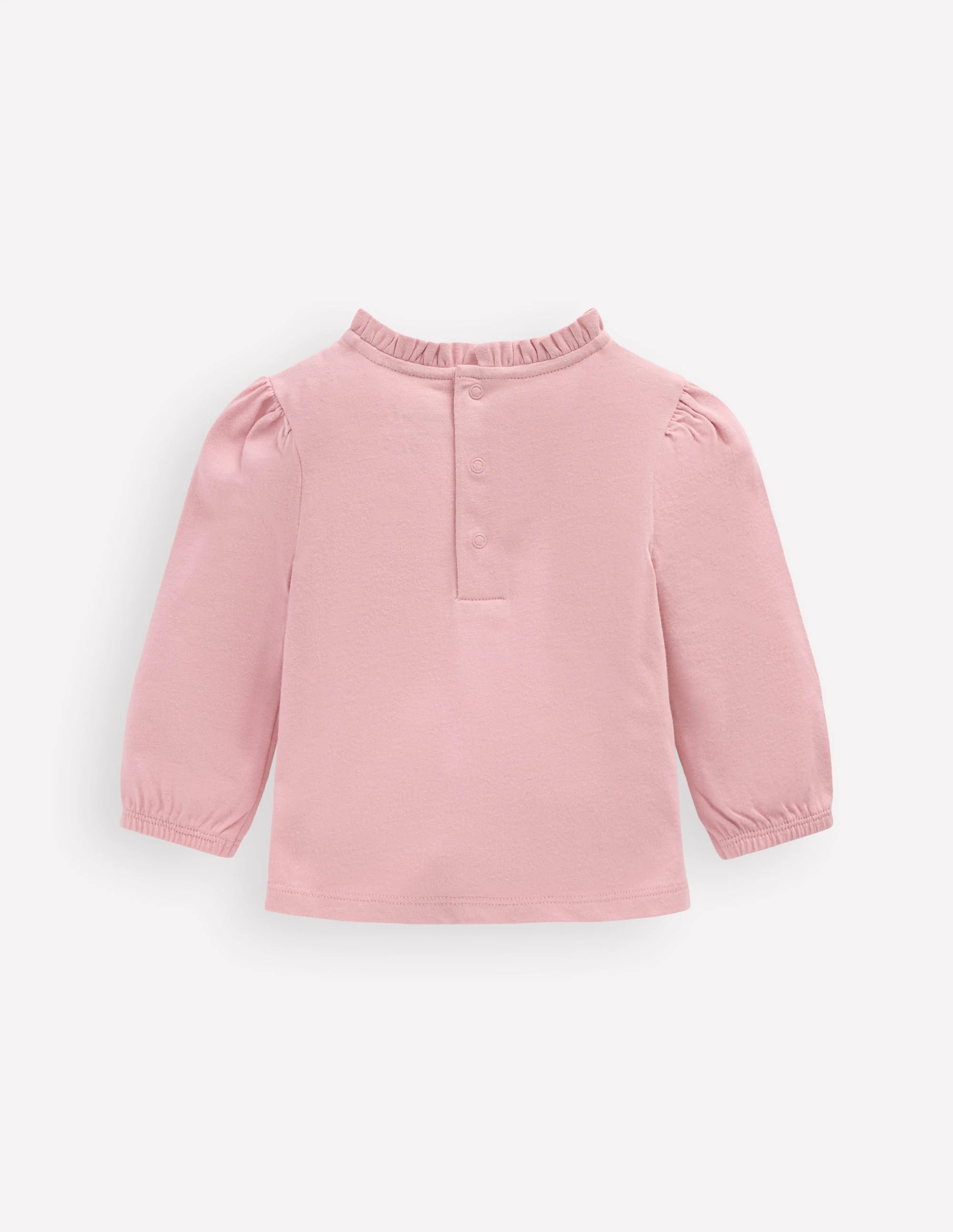 Appliqué T-shirt-Vintage Pink Seasonal Animals