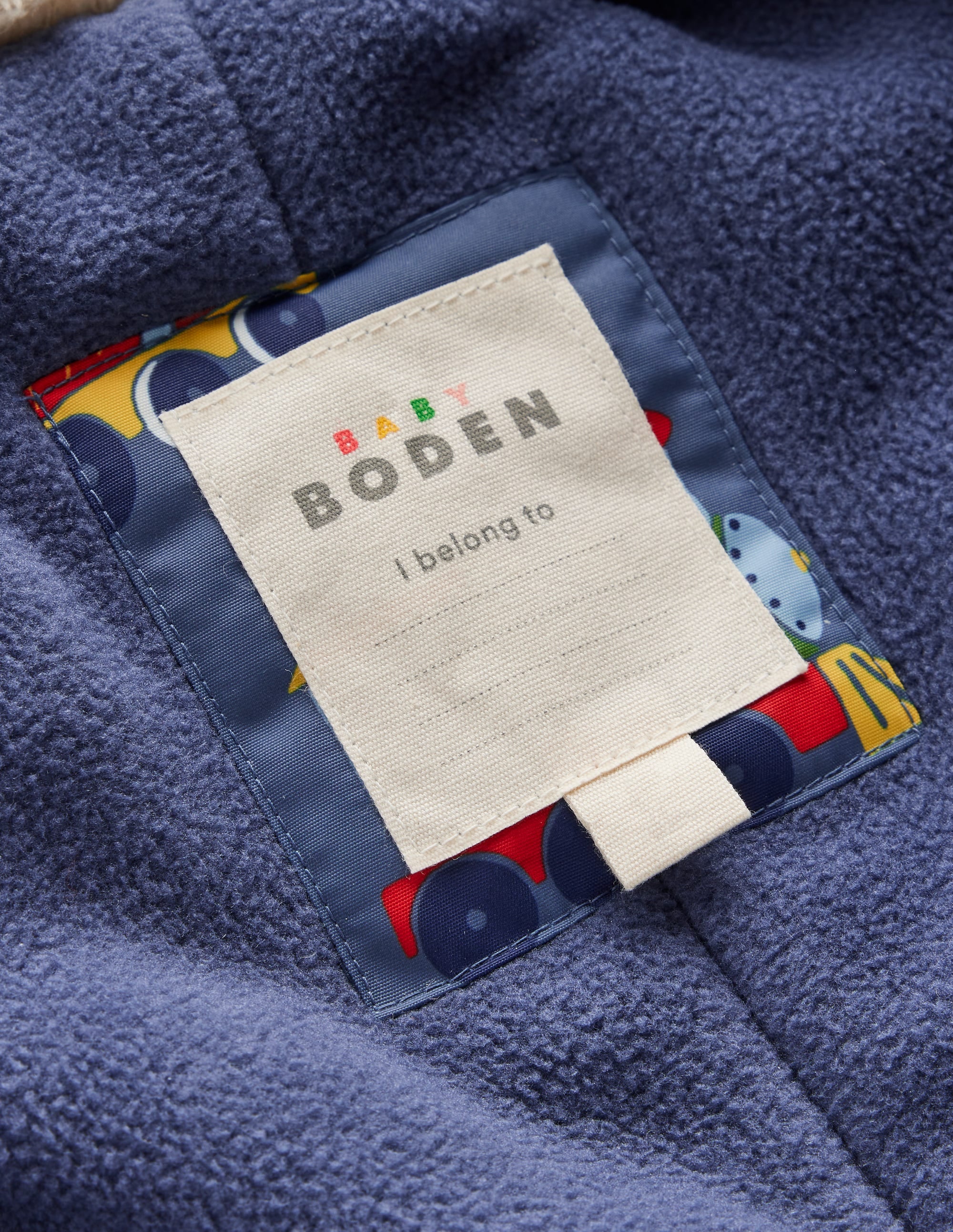 Boys Snowsuit-Blue Trains