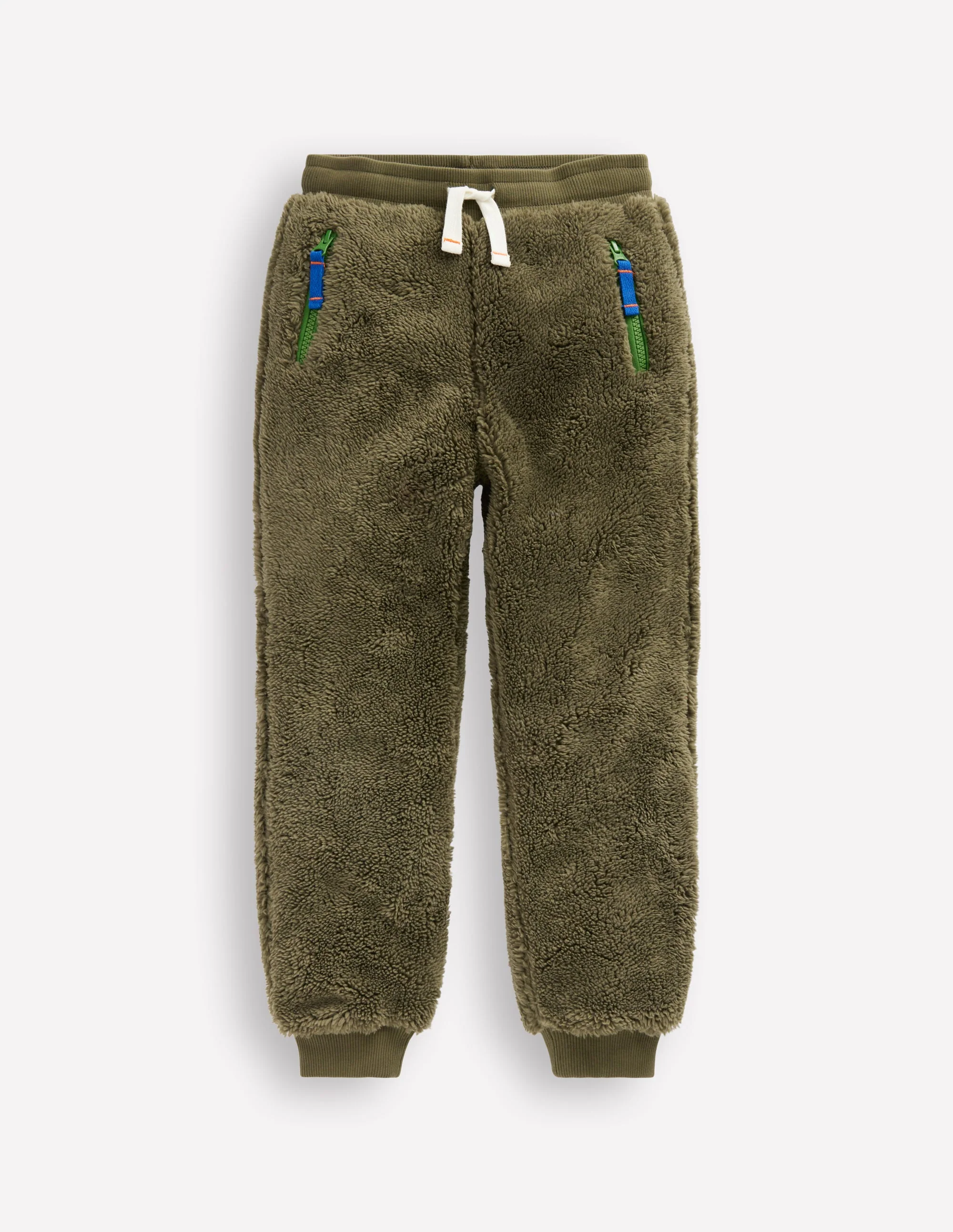 Fleece Joggers-Classic Khaki