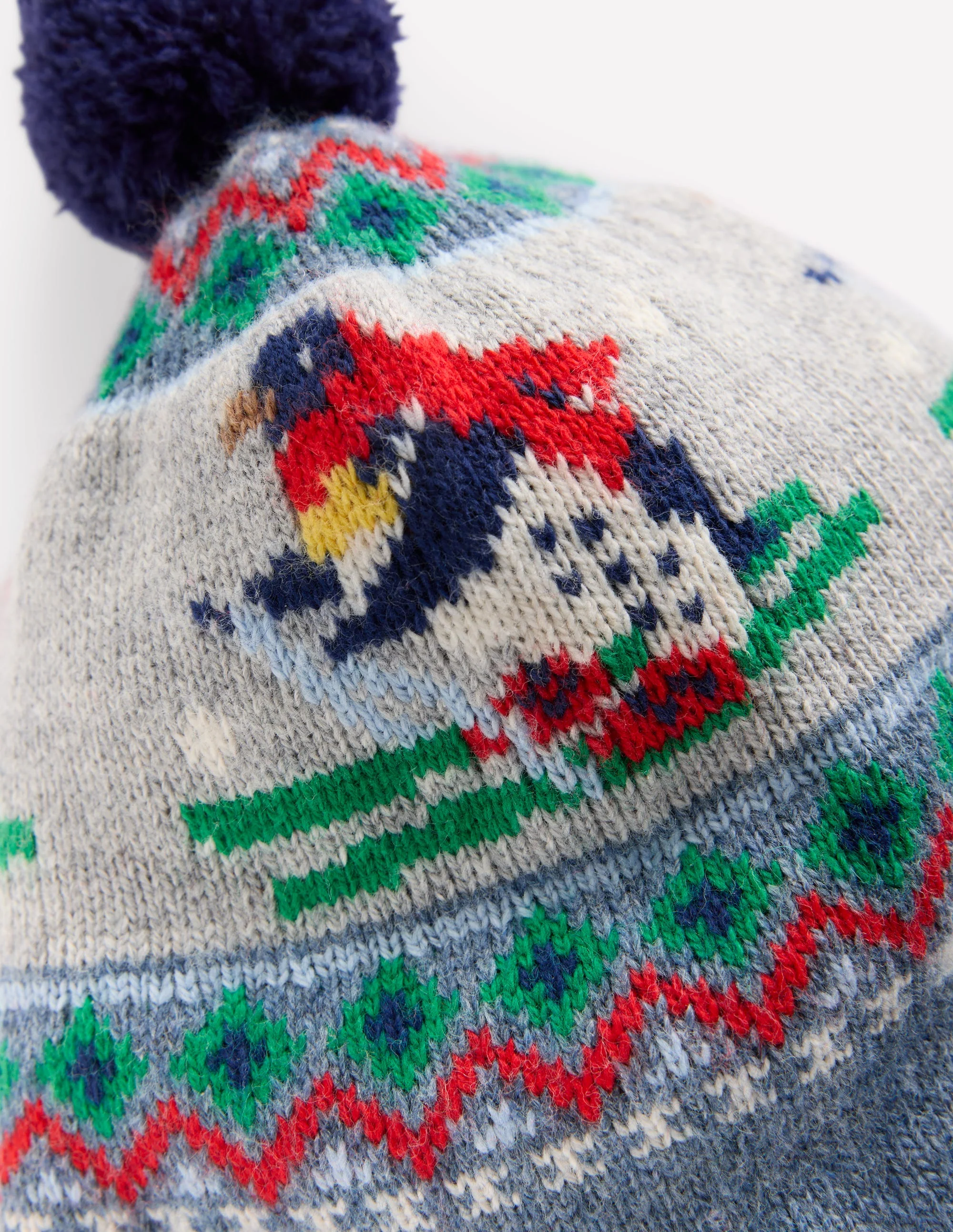 Baby Fair Isle Set-Alaskan Blue Penguins