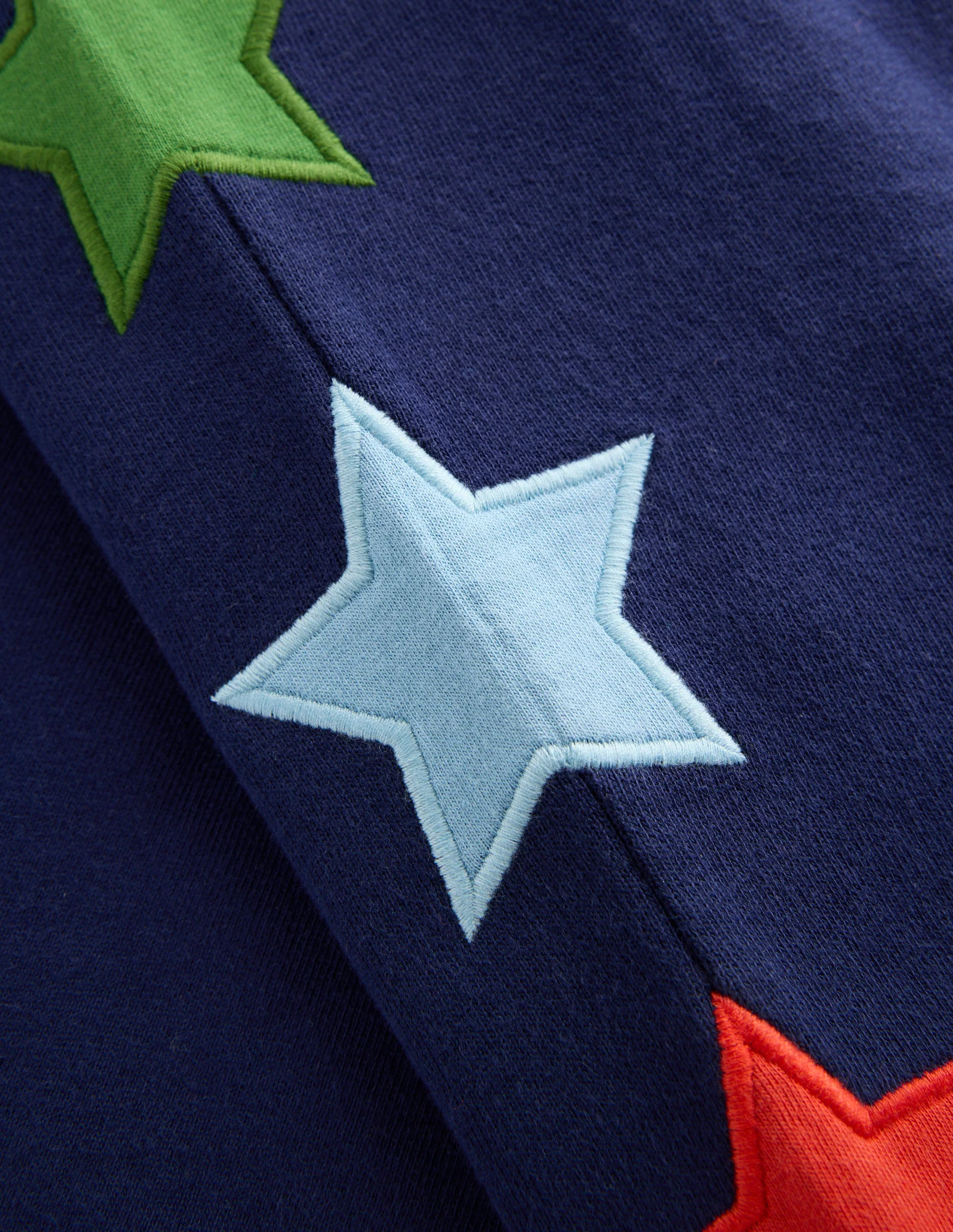 Appliqué Sweatpants-Star Side