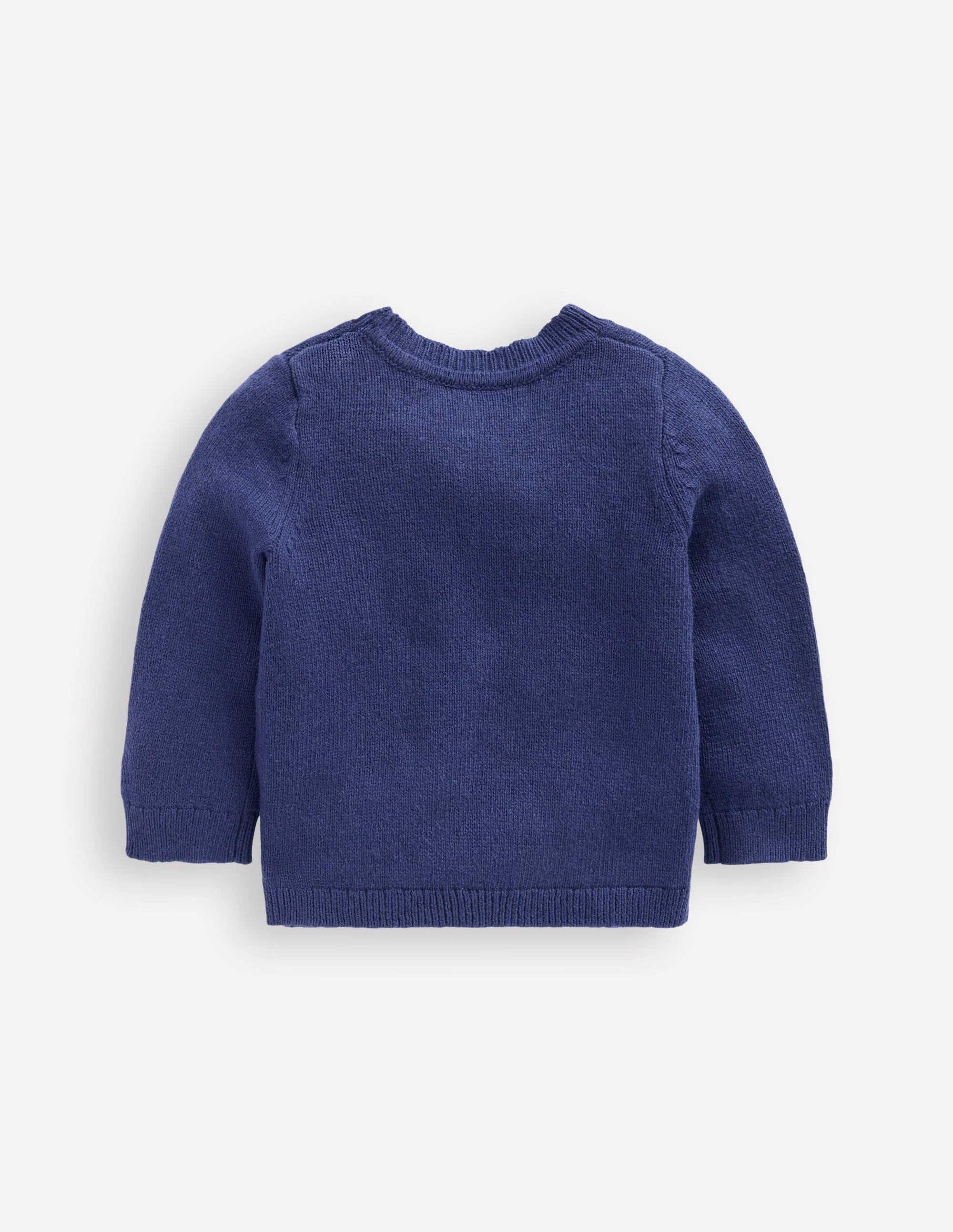 Novelty Logo Sweater-College Navy Dogs