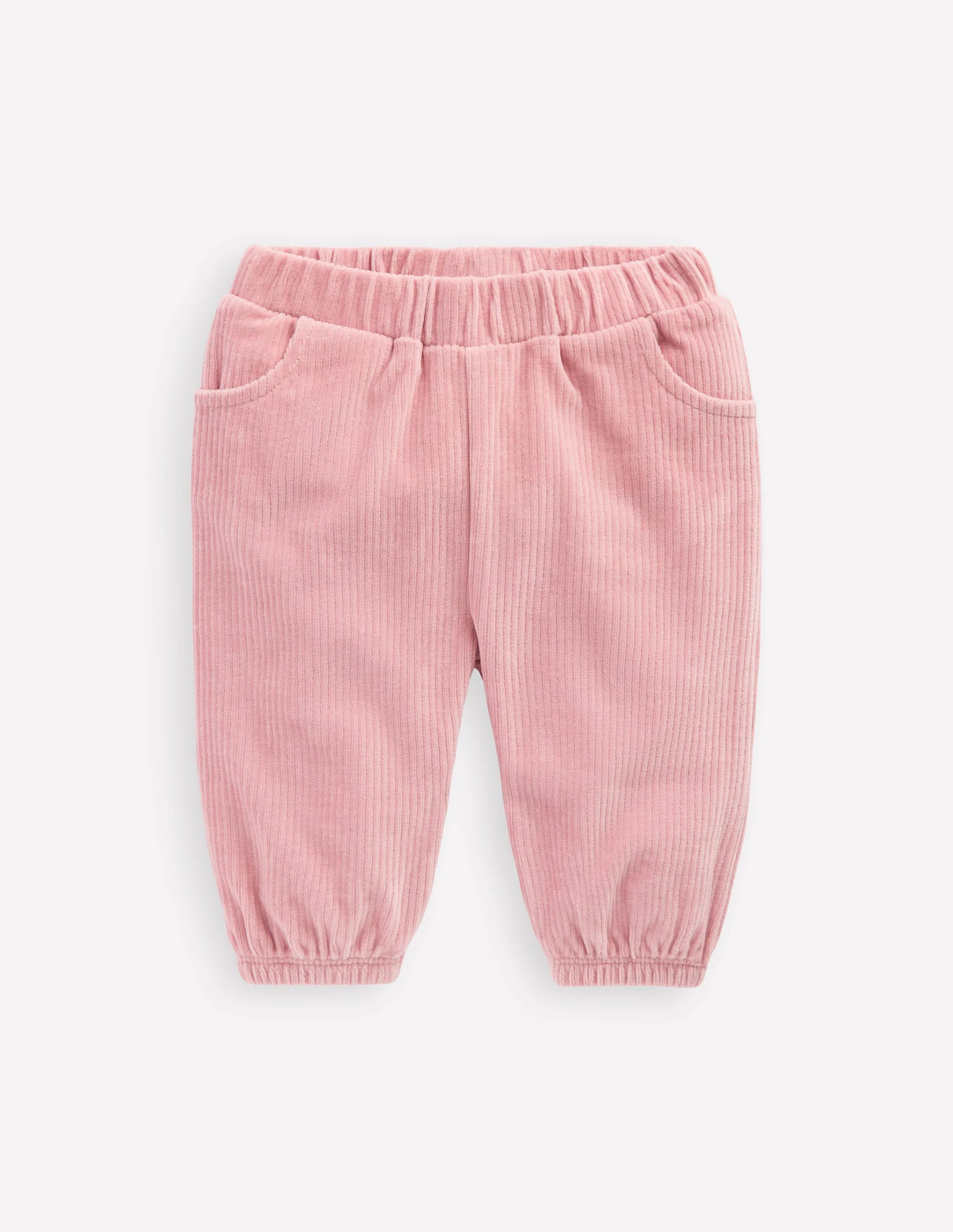 Jersey Cord Pants-Vintage Pink