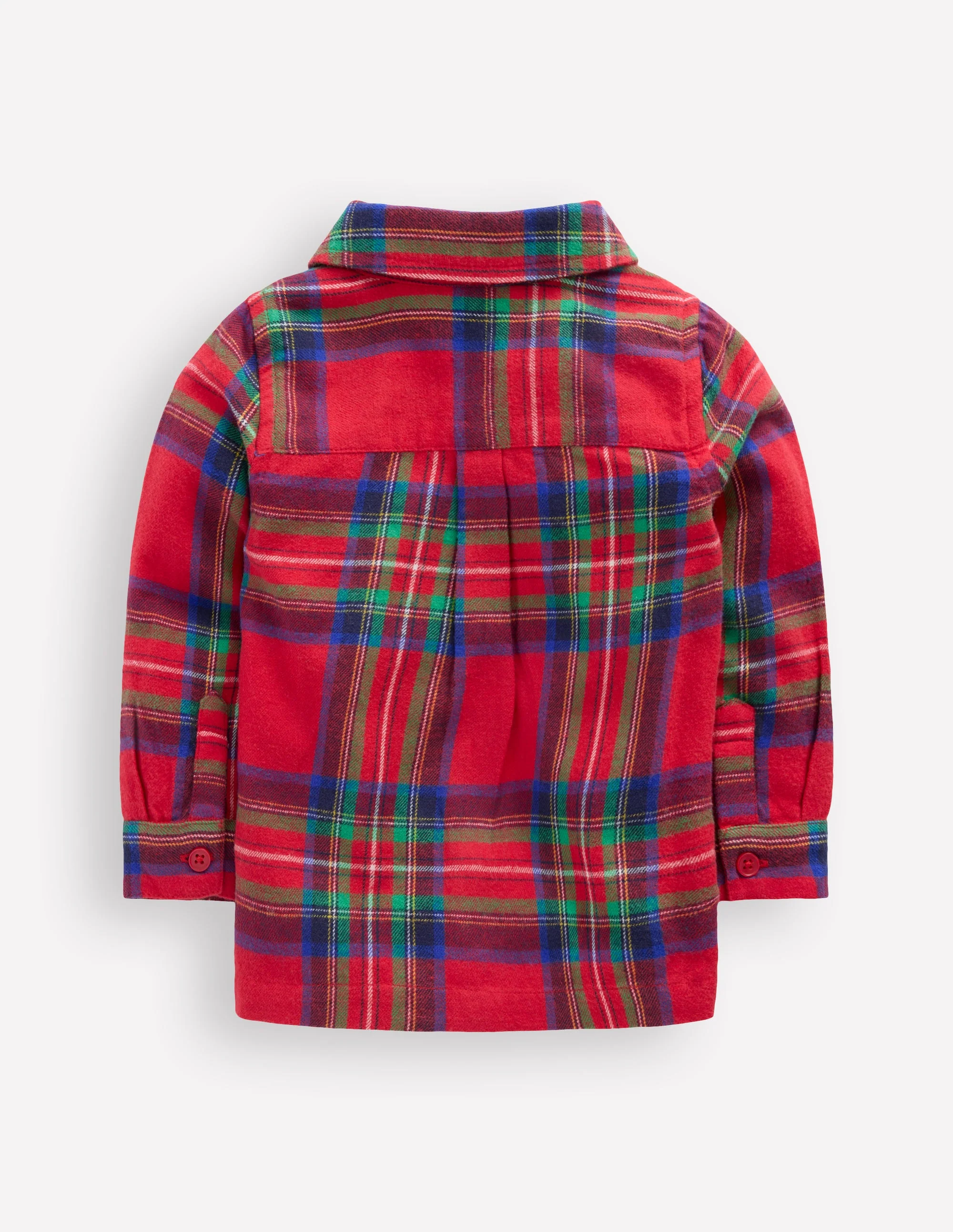 Boys Shirt-Red Check