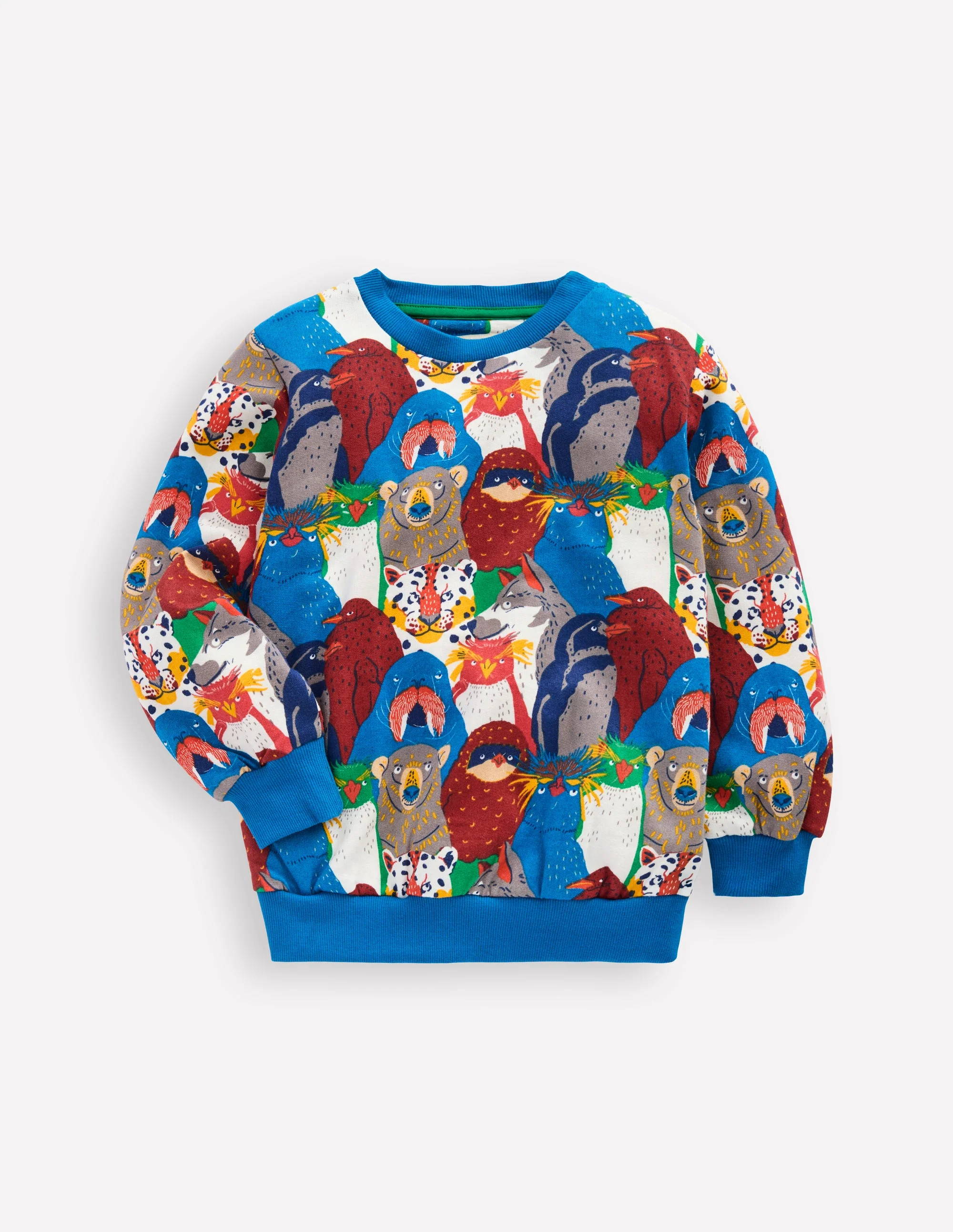 Everyday Printed Sweatshirt-Multi Arctic Audience