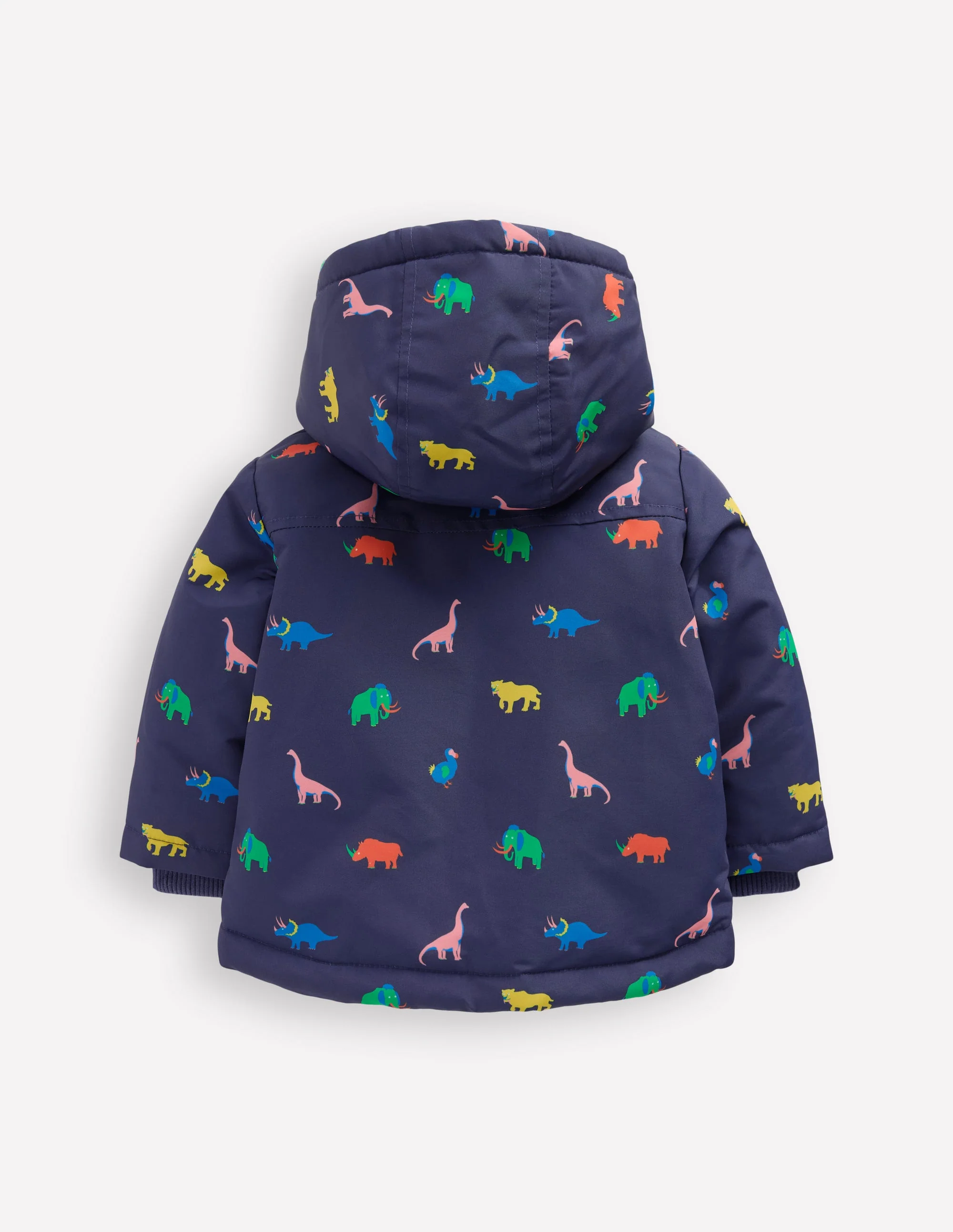 Boys 3-in-1 Coat-Navy Prehistoric Print