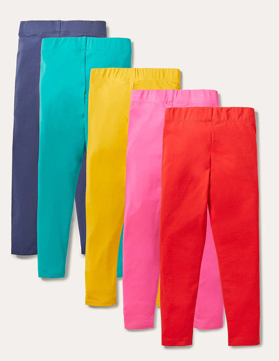 5-pack Leggings-Multi Rainbow