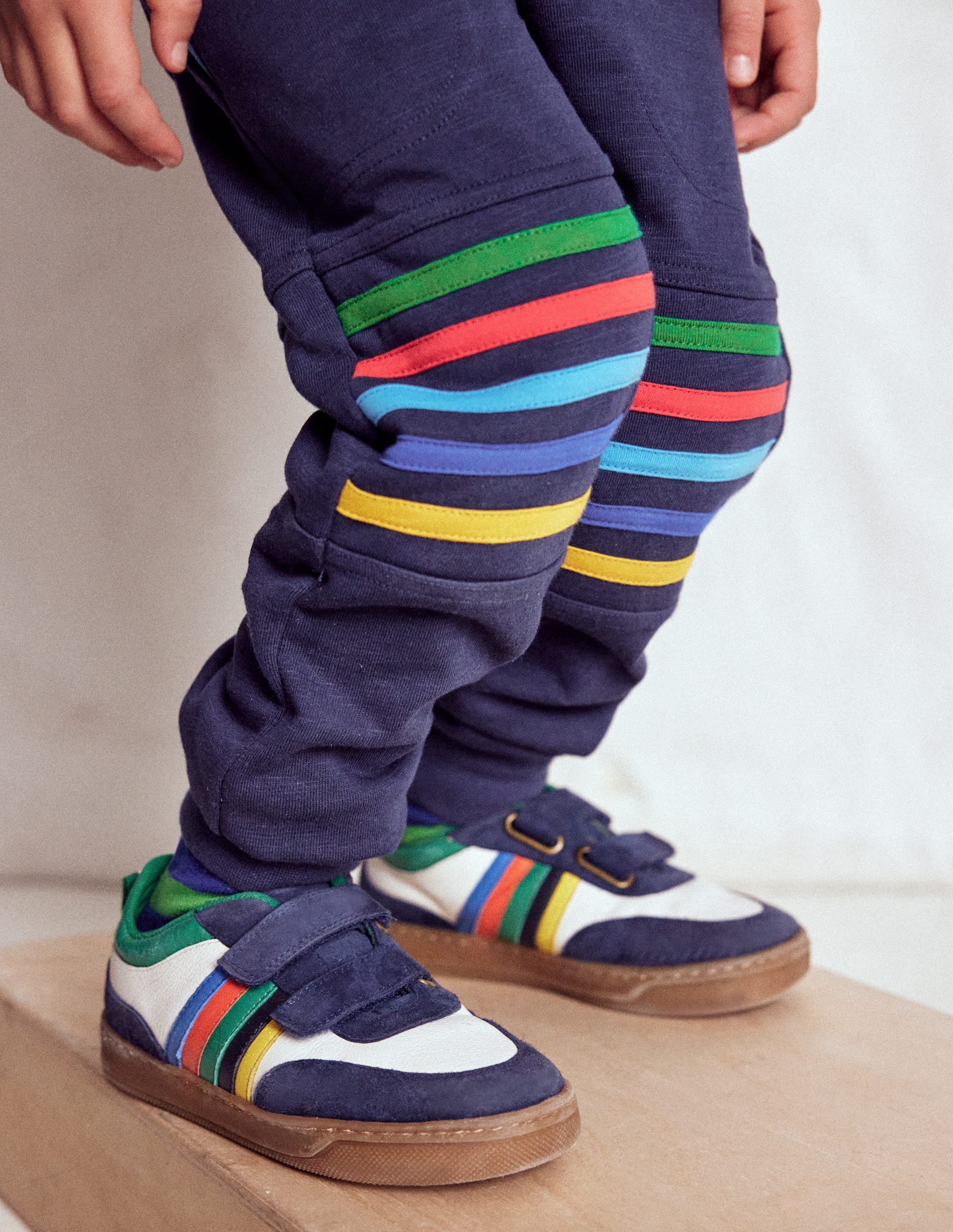 Warrior Knee Joggers-Starboard Blue