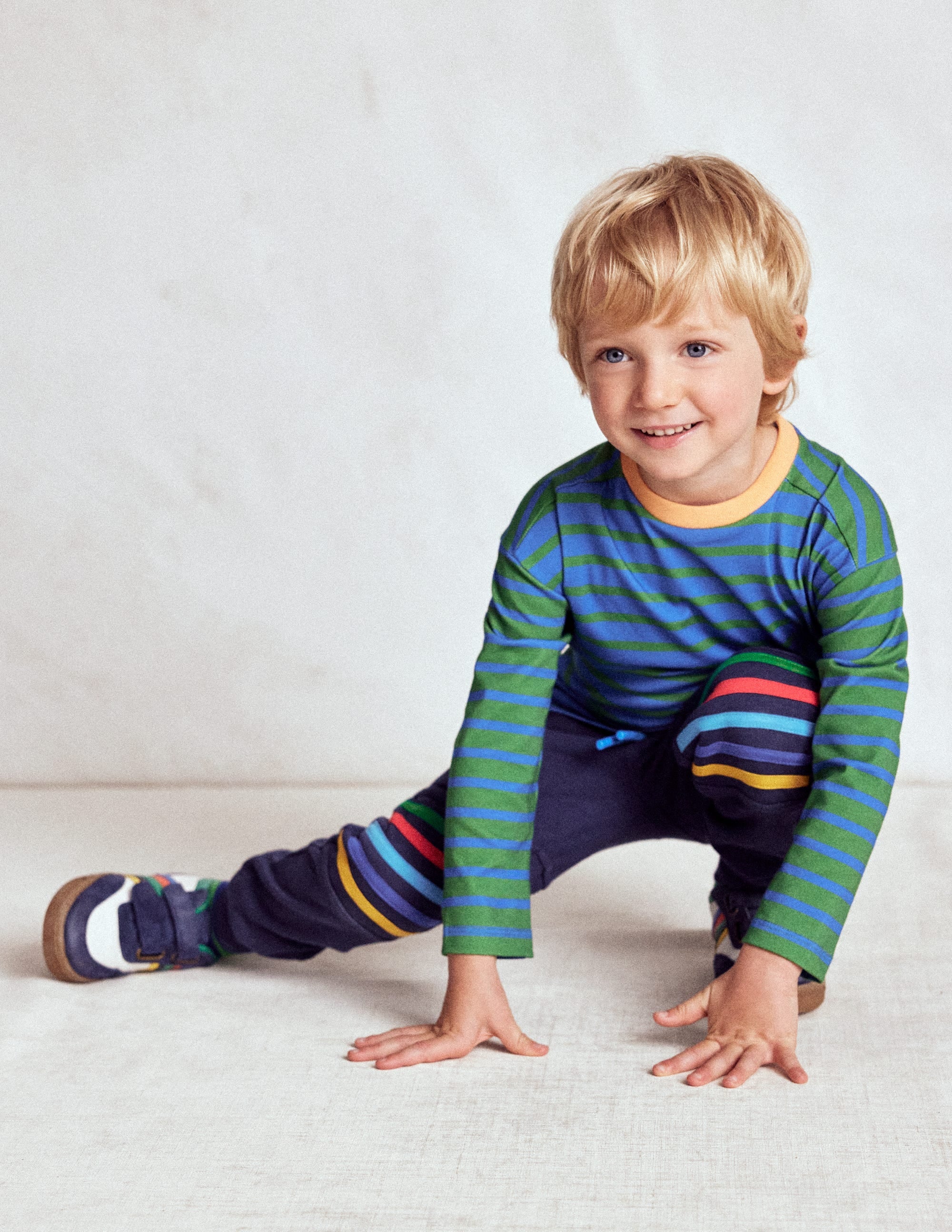 Warrior Knee Joggers-Starboard Blue