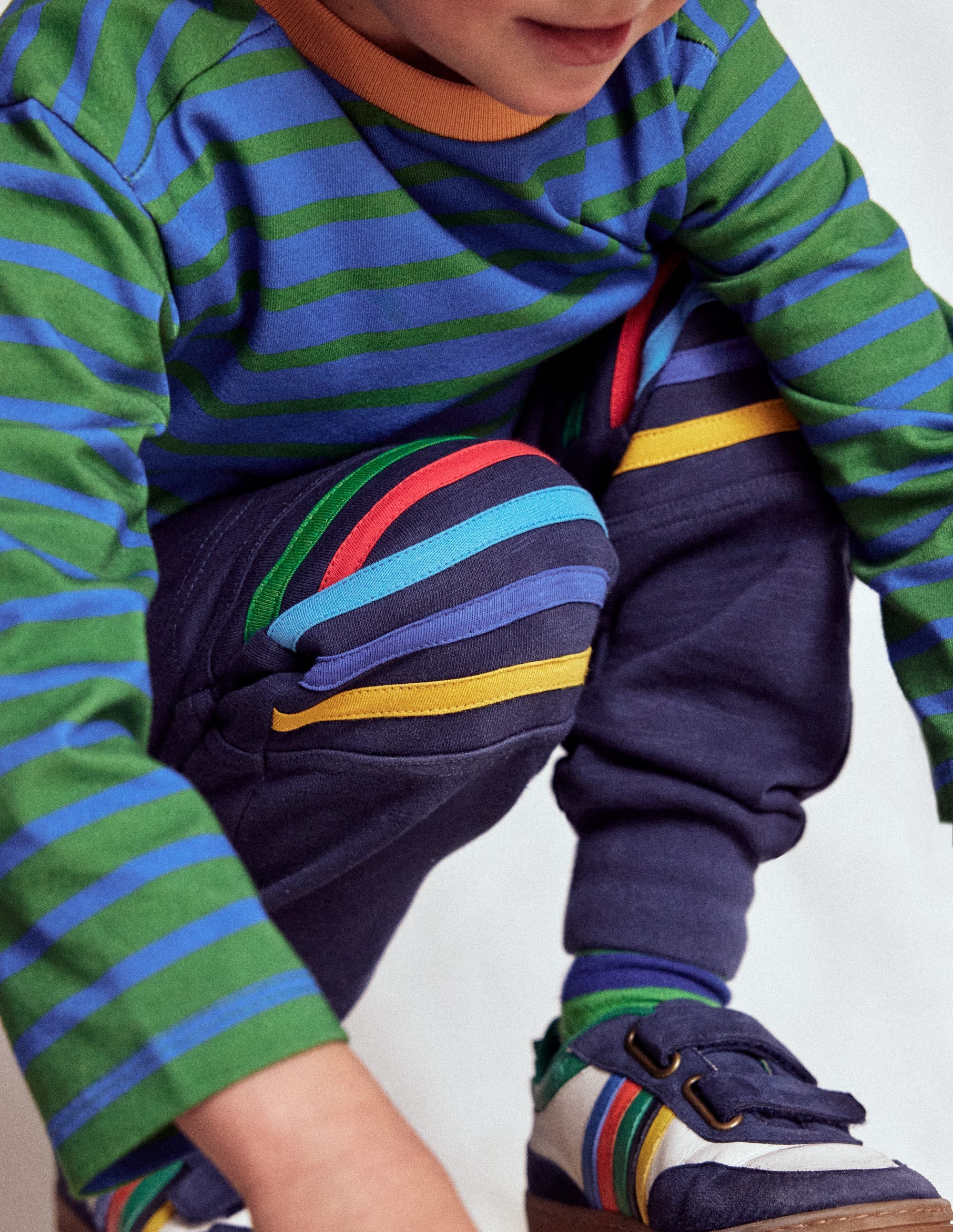 Warrior Knee Joggers-Starboard Blue