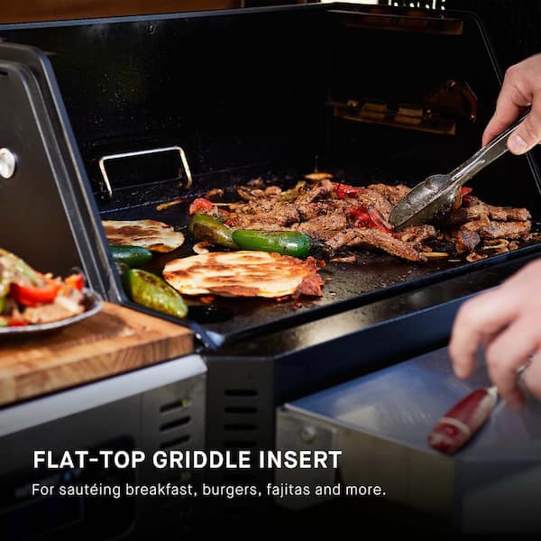 Gravity Series? 800 Digital WiFi Charcoal Grill. Griddle and Smoker in Black