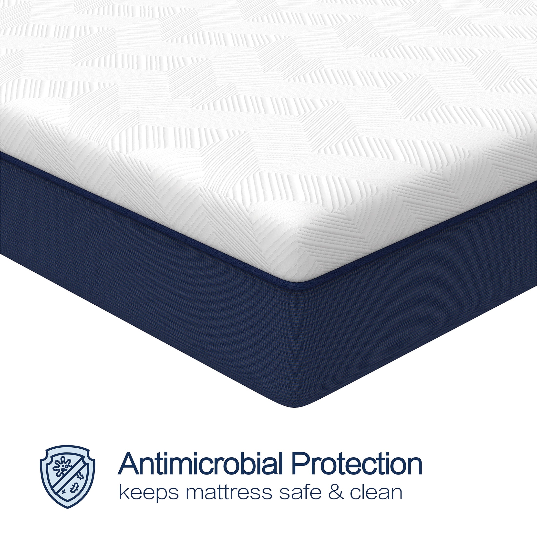 & Rye ArticSky 12 Medium Firm Gel Memory Foam Mattress with BONUS Pillows. King