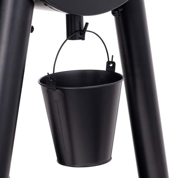 Rider 1200 DLX Pellet Grill and Smoker in Black with 1.234 sq. in. Cooking Space