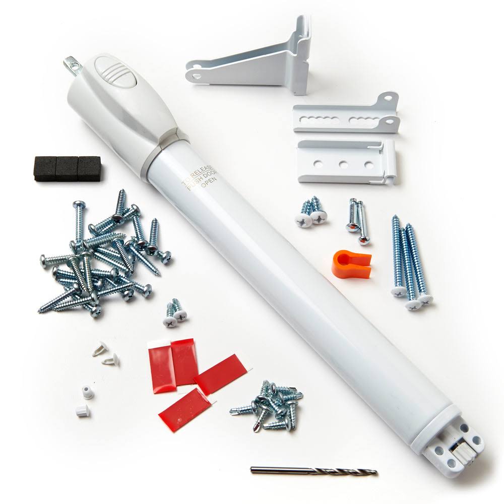 Emco Storm Door Closer Kit in White Color