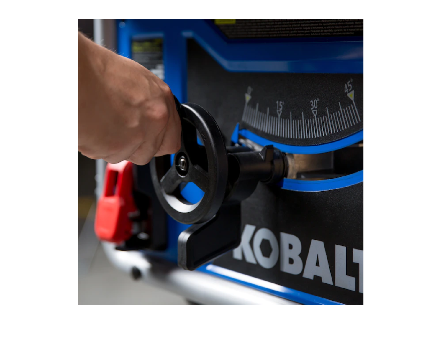 Kobalt KT10152 10in Carbidetipped Blade 15Amp Portable Corded Table Saw - MadeInUSA