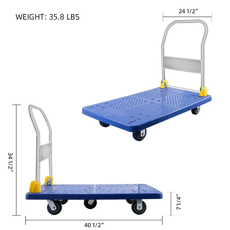 YSSOA Foldable Platform Truck with 1320lb Weight Capacity