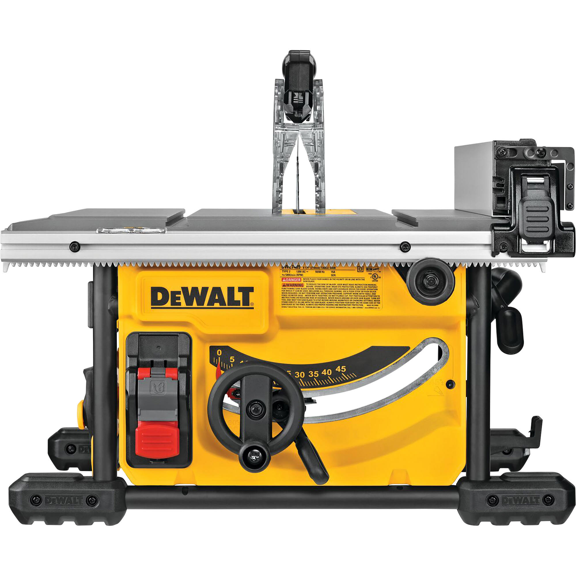 DeWalt DWE7485 8-1/4 in. Compact Jobsite Table Saw-Instock