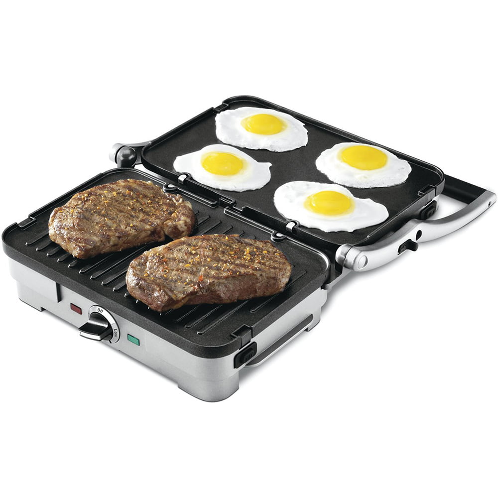 Electric Grill - Brushed Stainless Steel