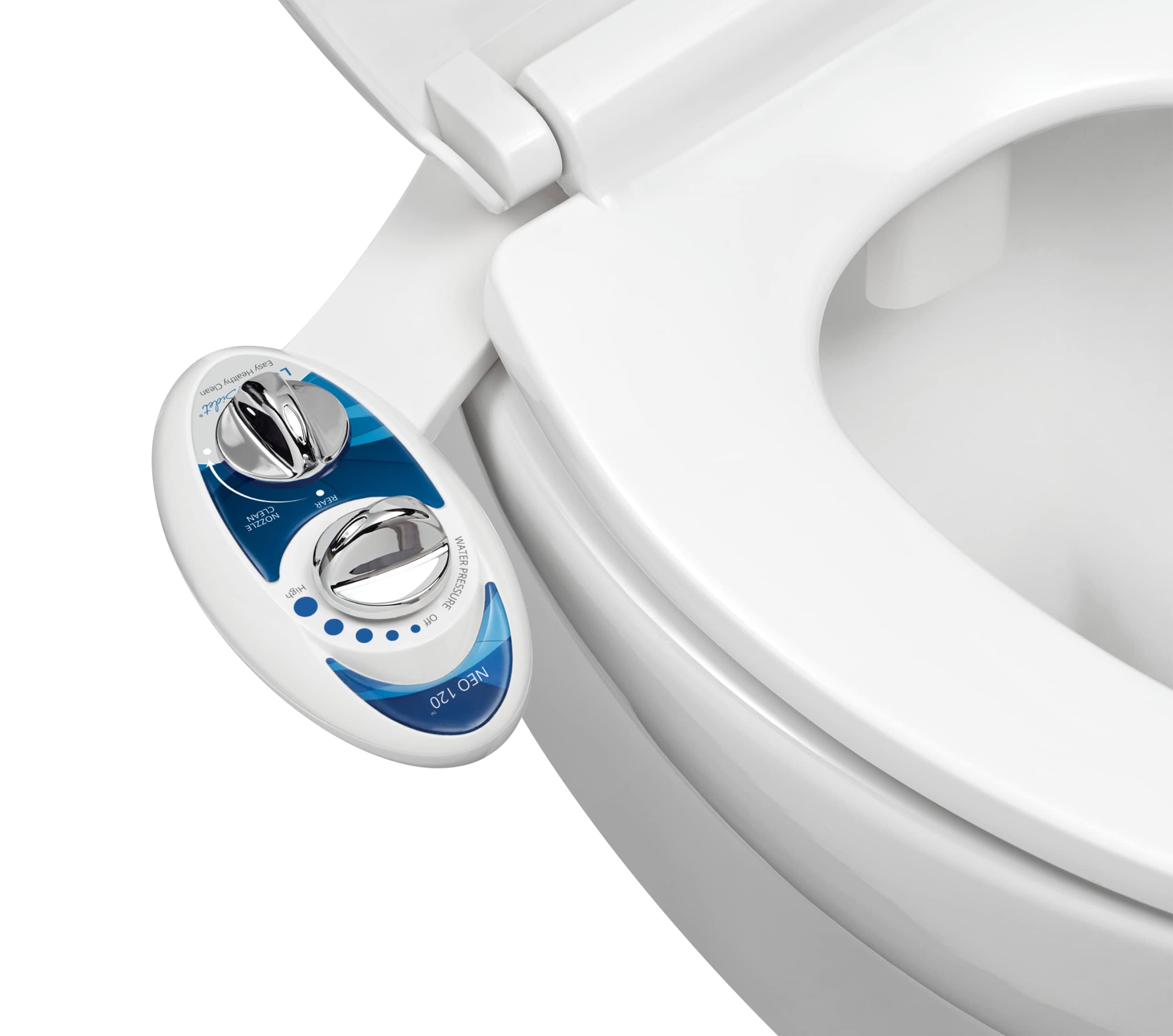 Luxe Bidet Neo 120 - Self Cleaning Nozzle Fresh Water Non-Electric...