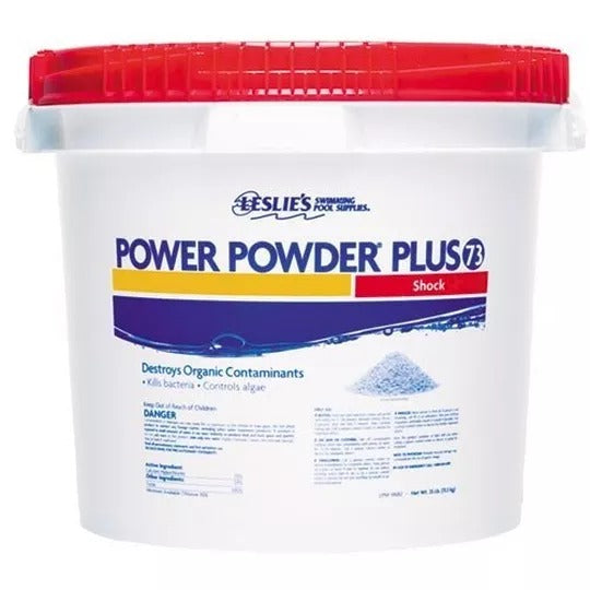 2025 POWER POWDER PLUS 73% CALCIUM HYPOCHLORITE POOL SHOCK � 25 LBS.