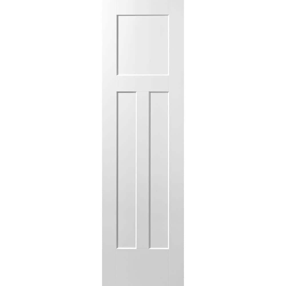 Paneled Wood Primed Winslow Standard Door Masonite Size: 24