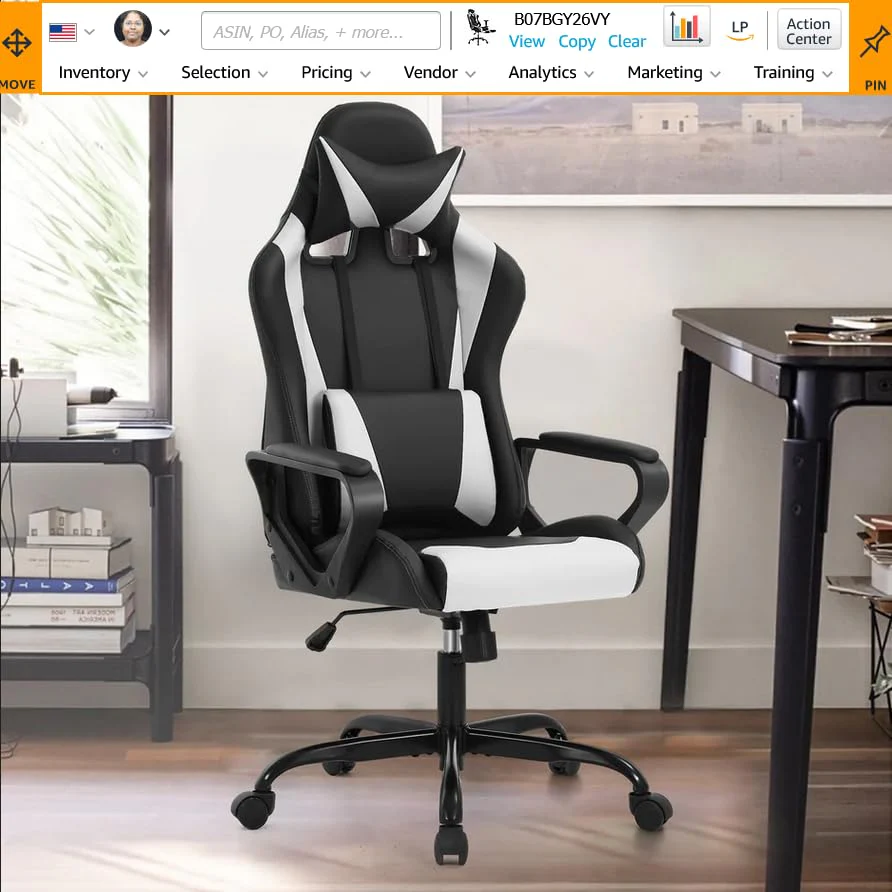 BestOffice Ergonomic Office. PC Gaming Chair