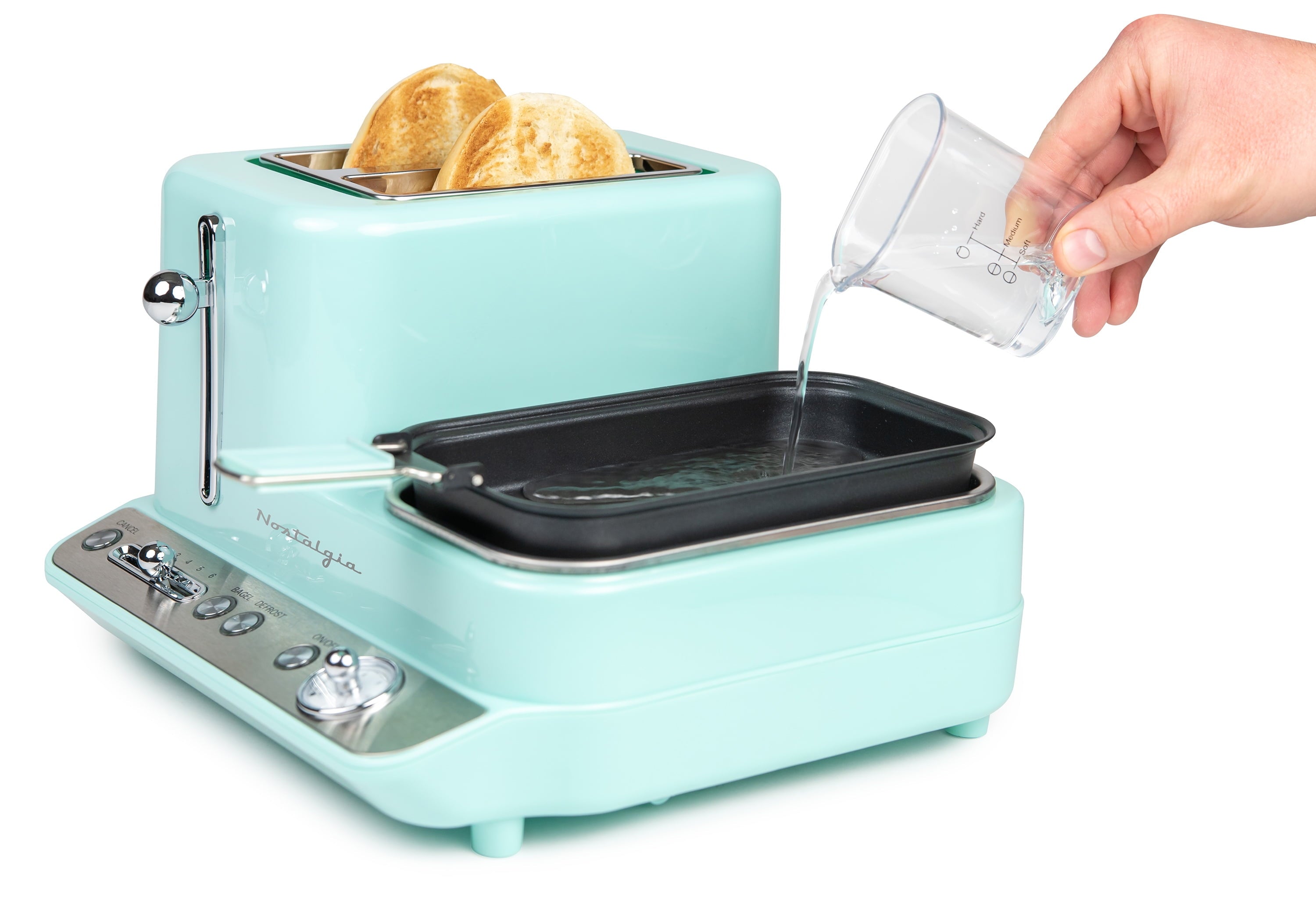 CLBS3AQ Retro 3-in-1 Breakfast Station. Aqua
