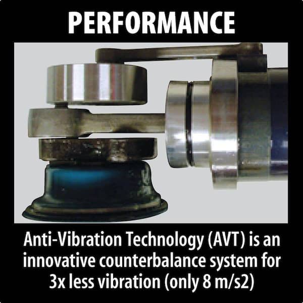 15 Amp 1-1/8 in. Hex Corded 70 lb. AVT Breaker Hammer with Anti-Vibration Technology. Cart and (4) Bits