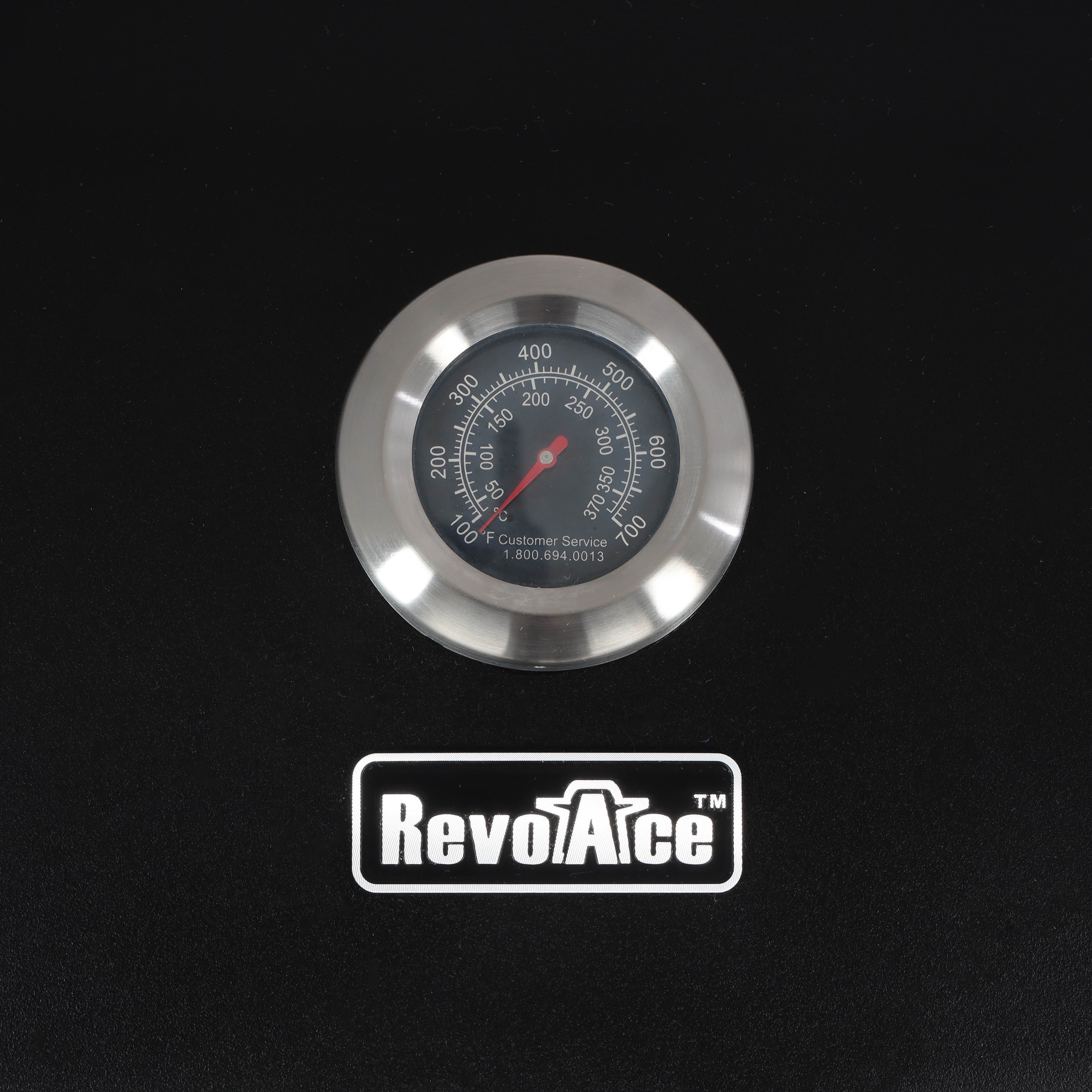 Dual Fuel Gas & Charcoal Combo Grill. Black with Stainless