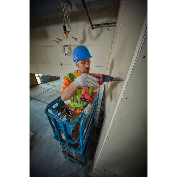 M18 FUEL 18V Lithium-Ion Brushless Cordless Drywall Screw Gun XC Kit with M18 Cut Out Tool