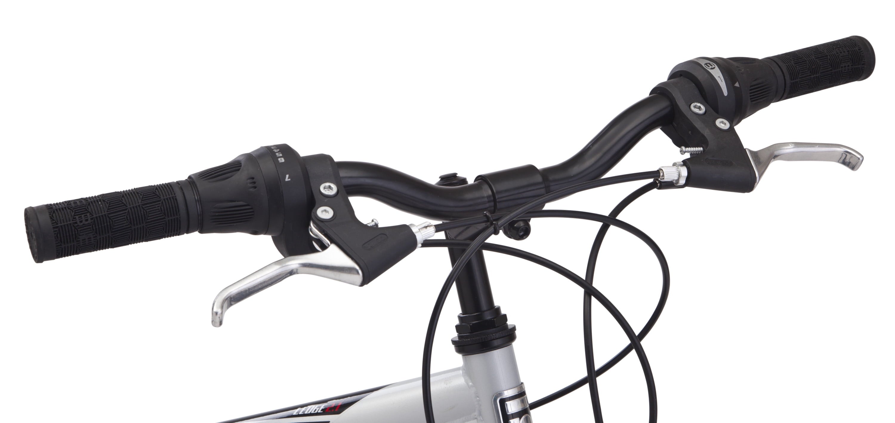 Ledge 2.1 Mountain Bike. 24-inch wheels. 21 speeds. boys frame. Silver/Red