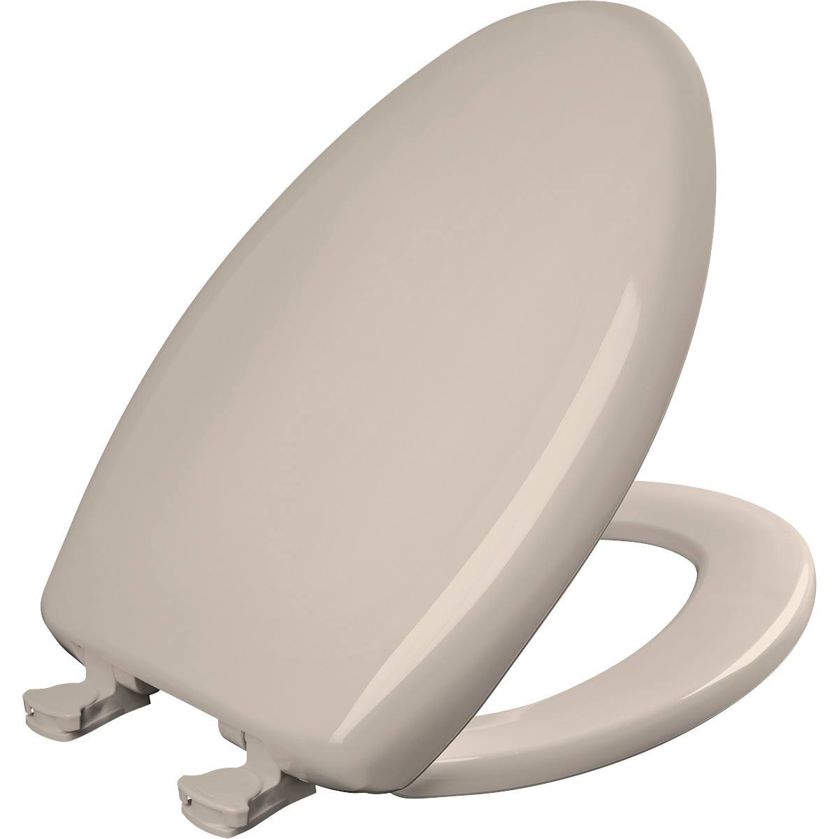 Bemis 1200slowt 443 Elongated Closed Front Toilet Seat, Blush