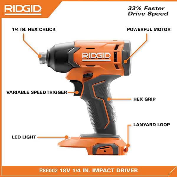 18V Cordless 2-Tool Combo Kit with Drill/Driver. Impact Driver. (2) Batteries. Charger. Bag. & SubC One-Handed Recip Saw