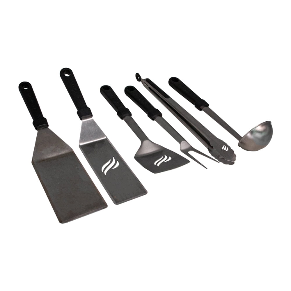 6-Piece Stainless Steel Outdoor Griddle Cooking Set