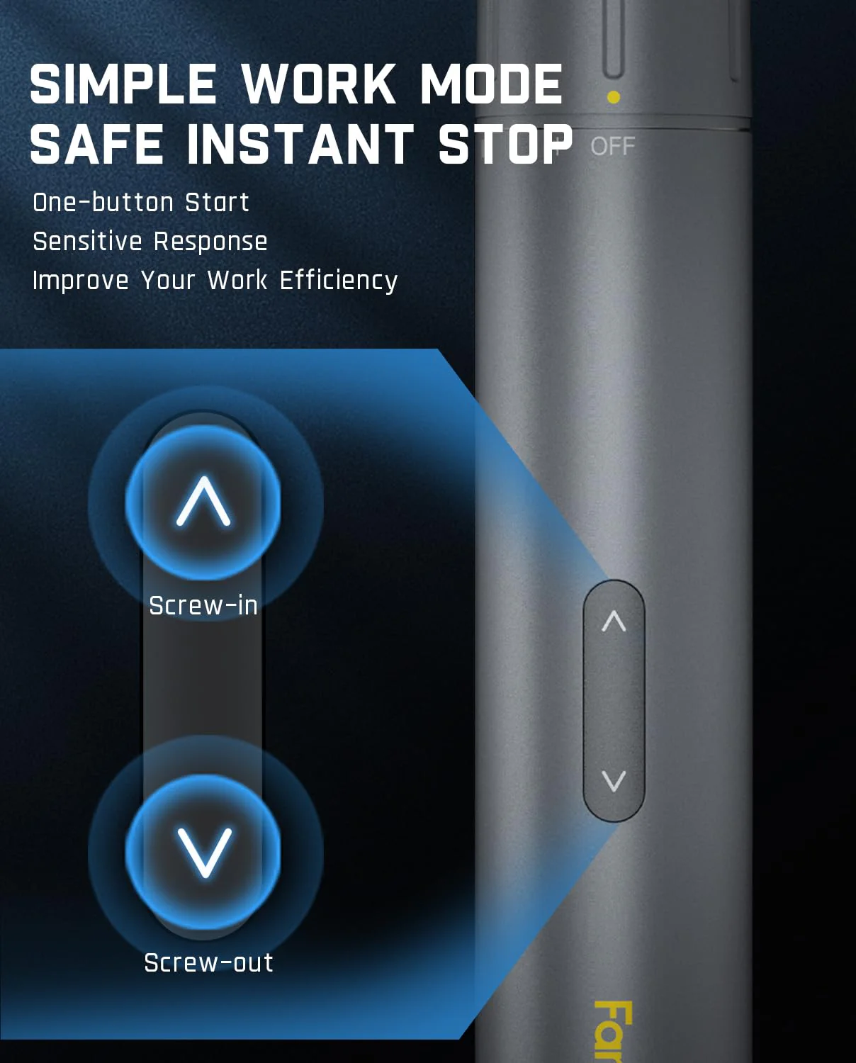 Fanttik S1 Pro Cordless 3.7V Electric Screwdriver