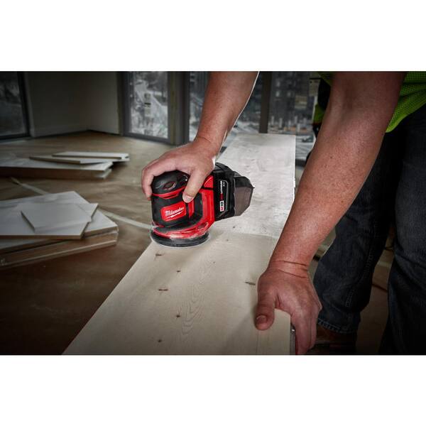 M18 18V Lithium-Ion Cordless Drill Driver/Impact Driver Combo Kit W/Random Orbit Sander