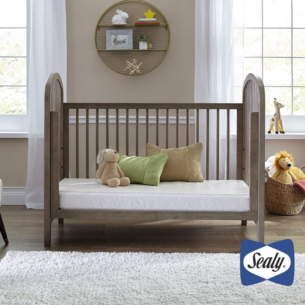 Serene Duo-Sleek Crib Mattress. 2-Stage Foam Baby Mattress. Toddler Mattress. Waterproof